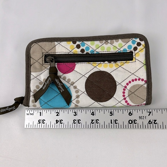 Thirty-One Soft Wallet Circle Dots Pattern - Picture 6 of 9